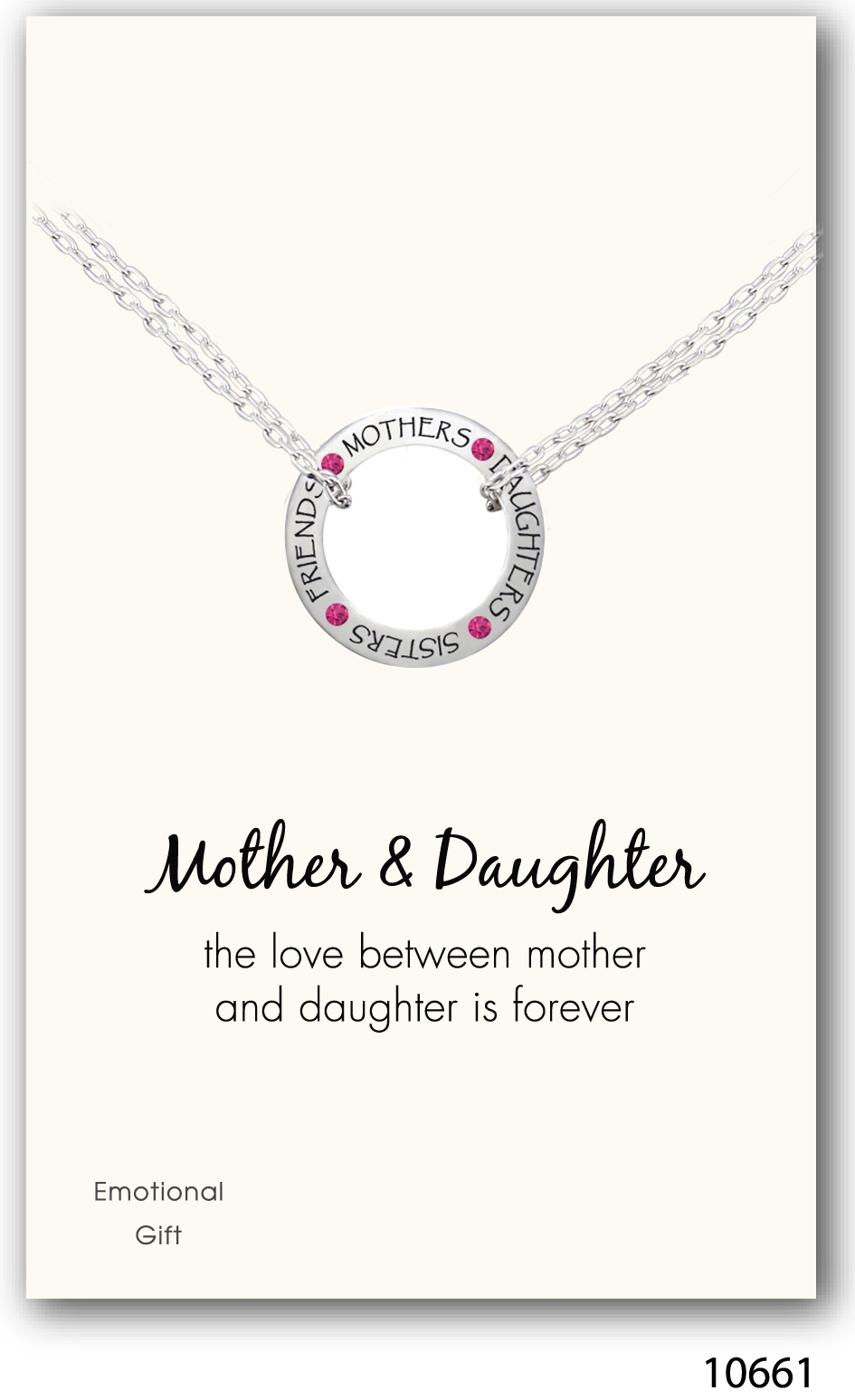 Mother&Daughter silver pendant